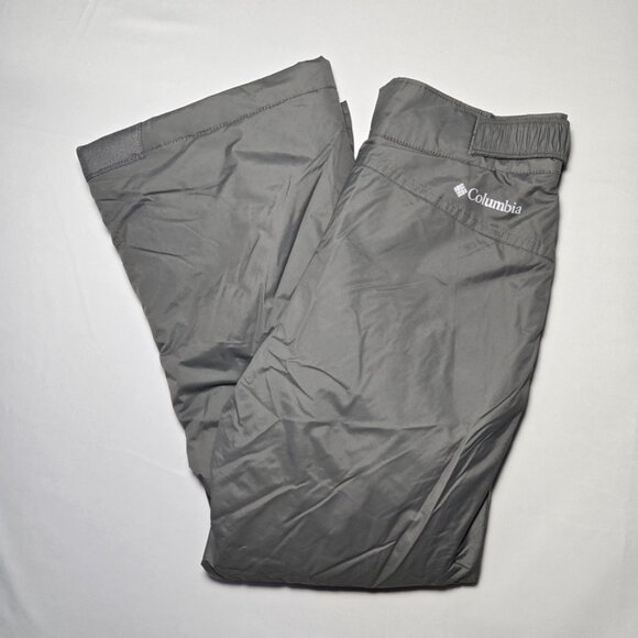 Columbia Boys Snow Pants Size Medium 10/12 Gray Snowboard Ski Insulated Winter - Picture 1 of 10